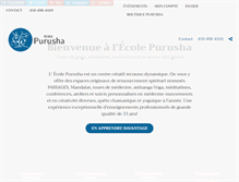 Tablet Screenshot of ecolepurusha.com